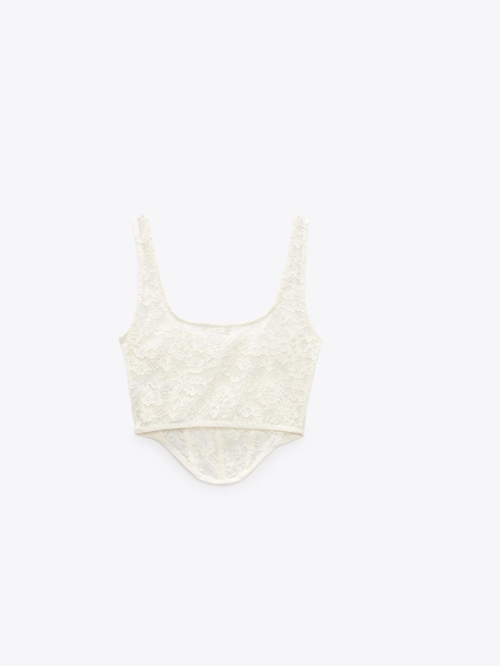 Zara Corset Lace Top